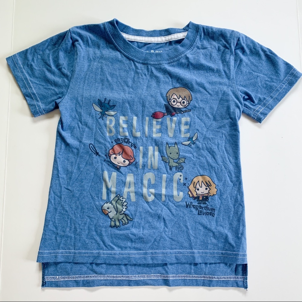Boys Harry Potter Believe In Magic Shirt
